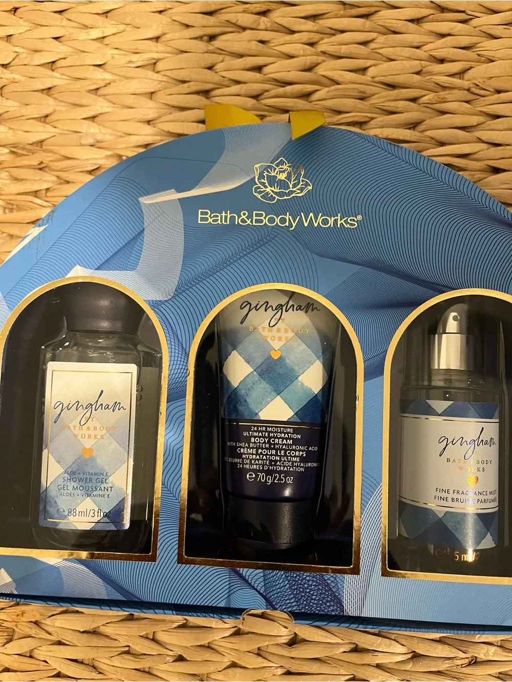 GINGHAM Mini Bath & Body Gift Set